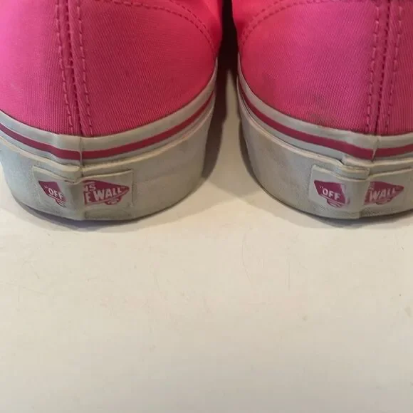 Vans‎ Men’s 6.5/Women’s 8 Hot Pink Low Rise Sneakers - Picture 7 of 8